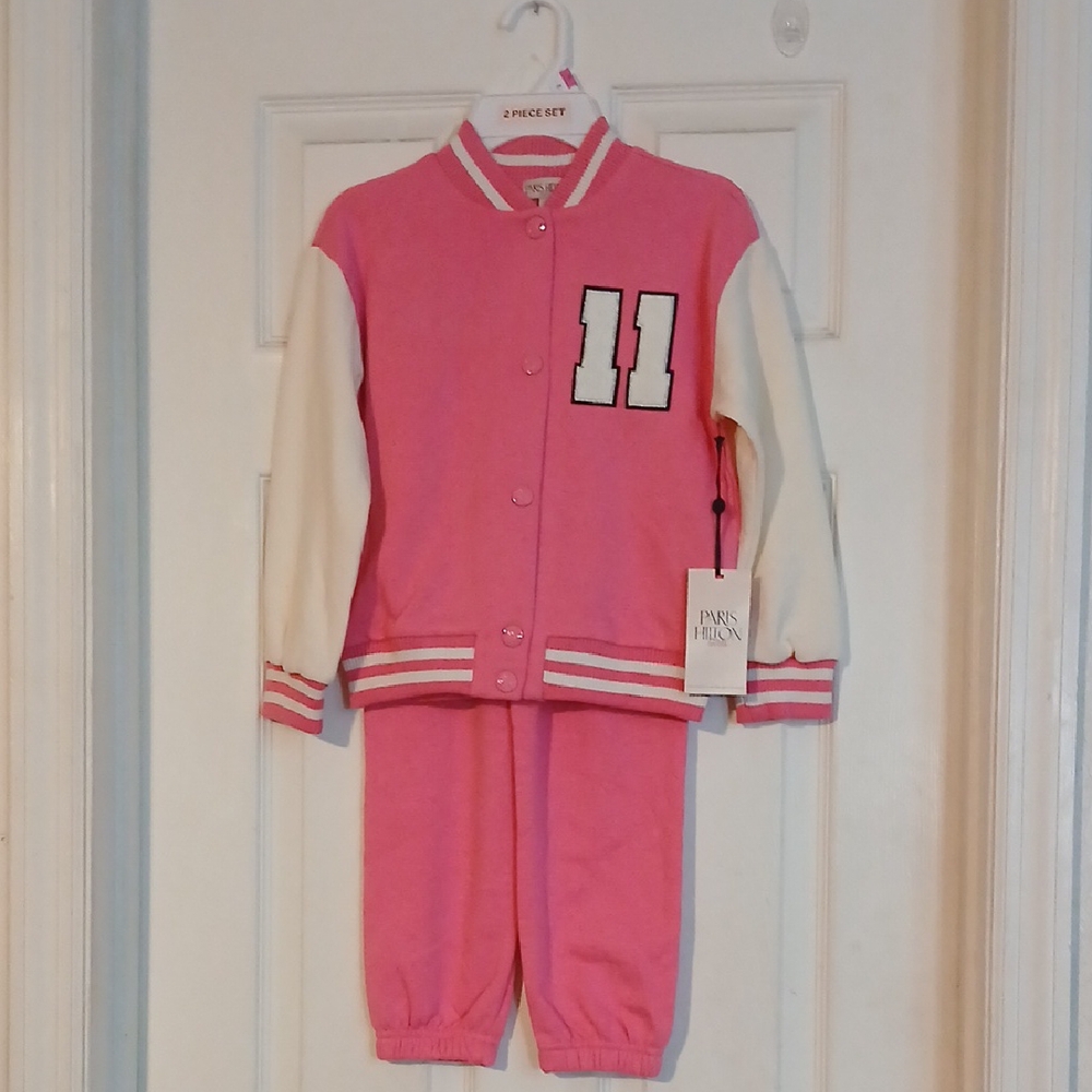 Paris Hilton Pink and White Apparel